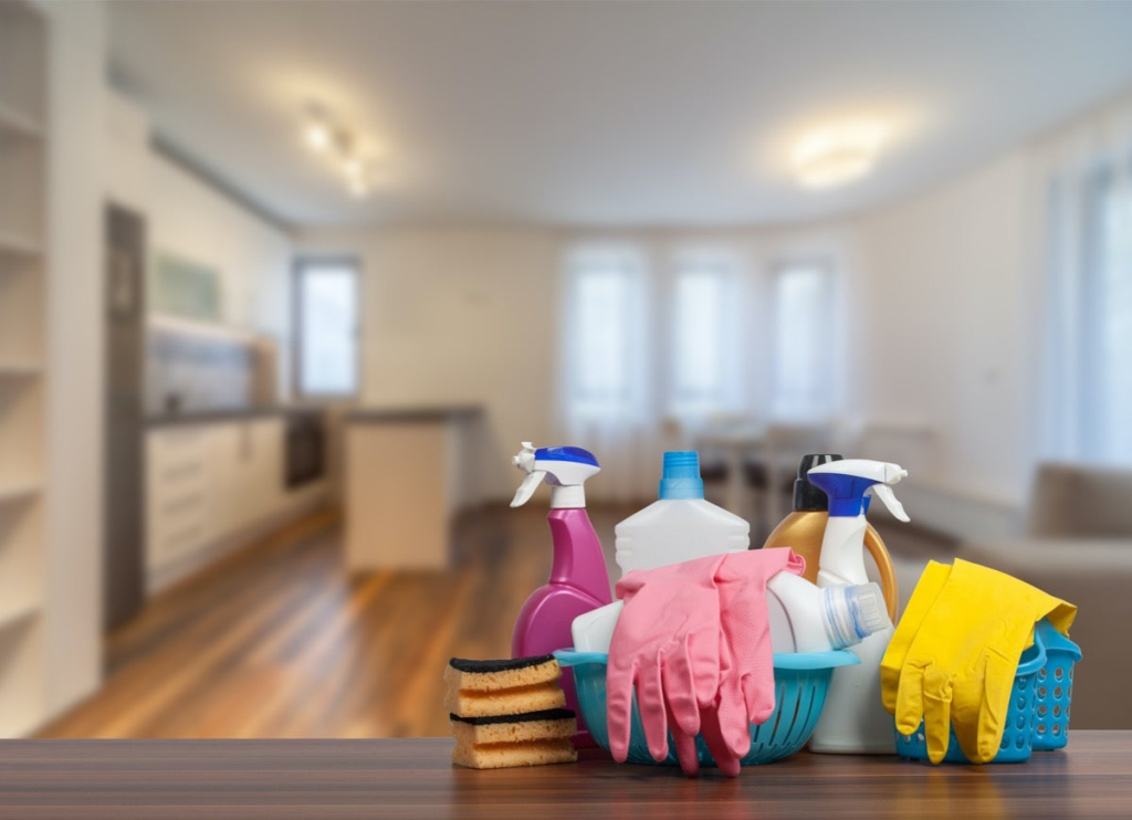cleaning schedule for the home