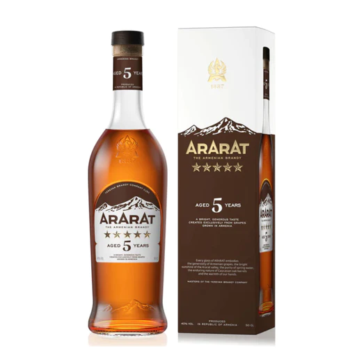 Ararat 5 Yr Armenian Brandy 700ml
